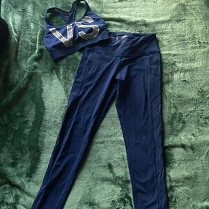 Victoria's Secret Sport Navy Apparel Set